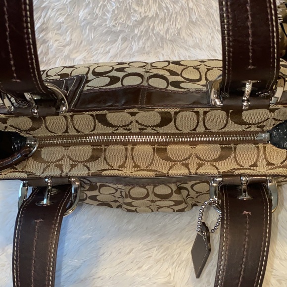 Coach Soho Pleated Signature Tote - Picture 6 of 8